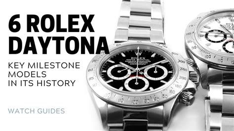 Rolex Daytona: Timeline and References – English Blog